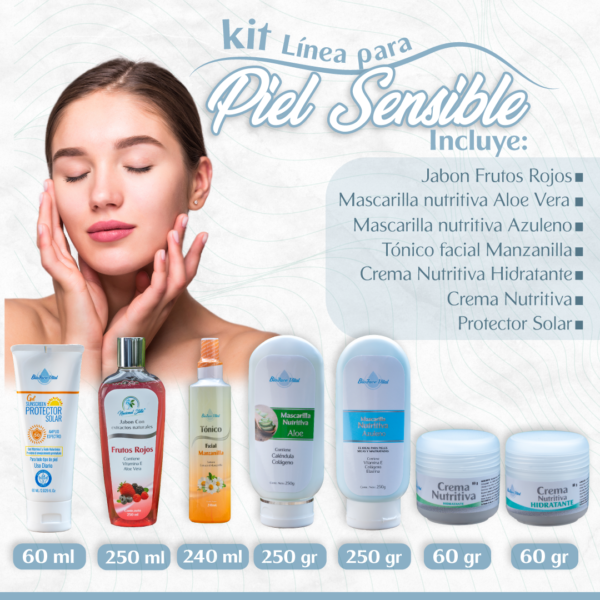 KIT LÍNEA PARA PIEL SENSIBLE